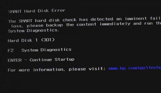 Smart Hard Disk Error 301 Hatası Nedir? Nasıl Çözülür?