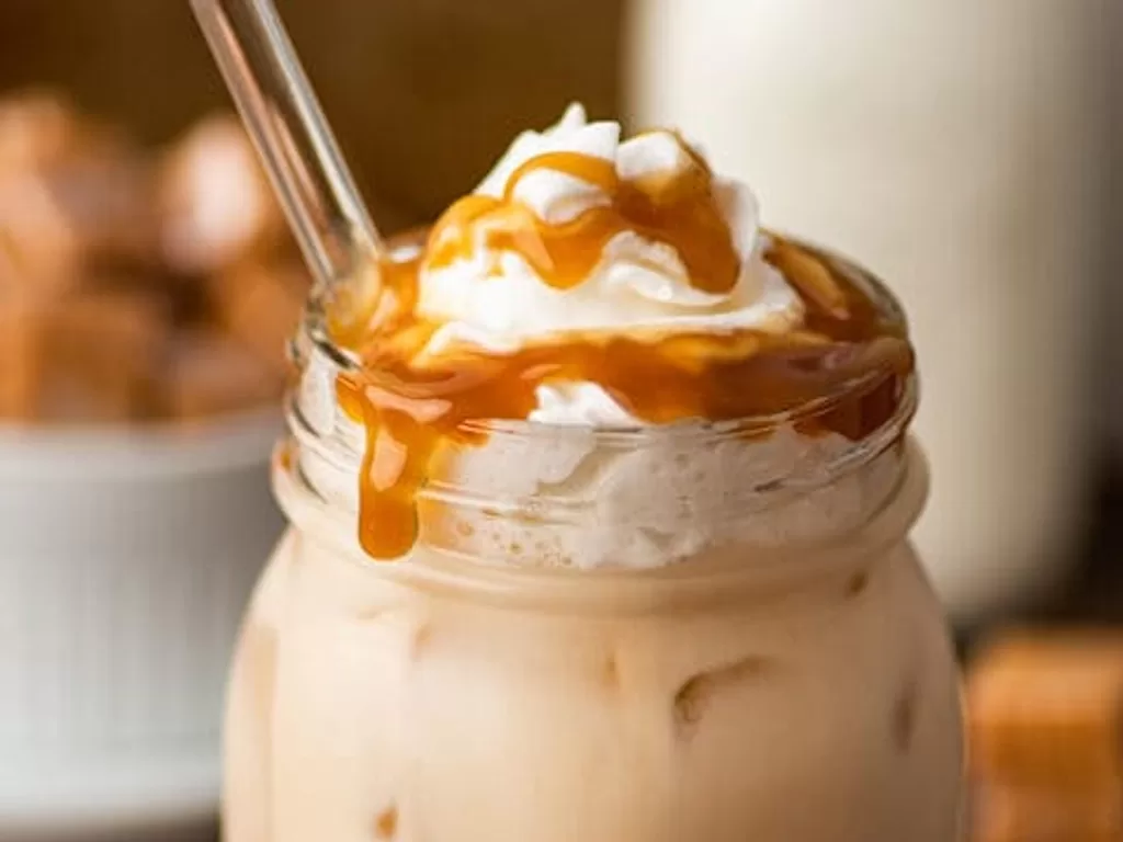 Iced Caramel Latte