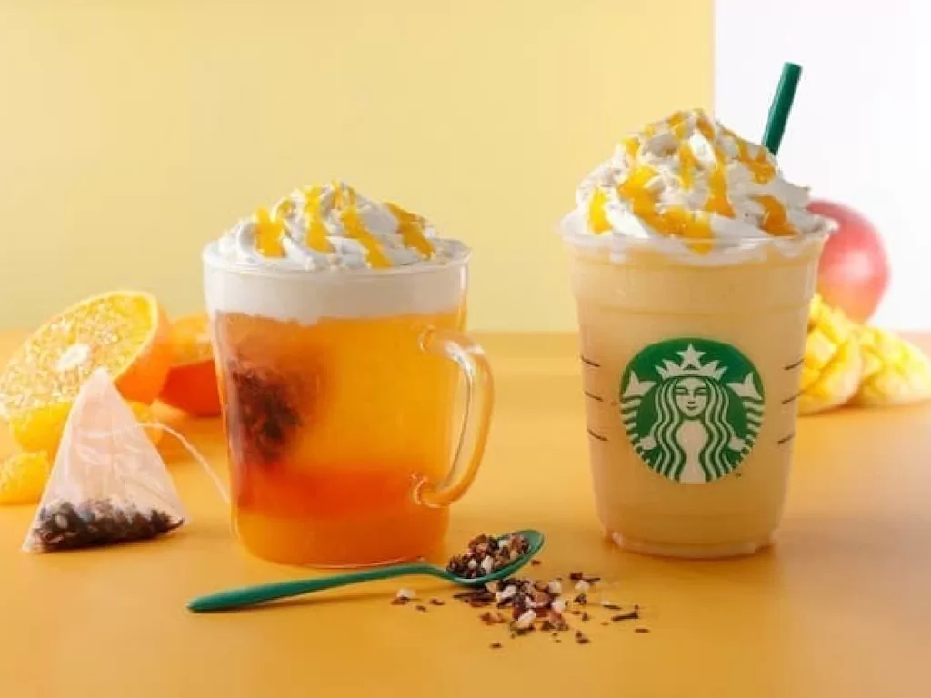 Tropical Mango Frappuccino