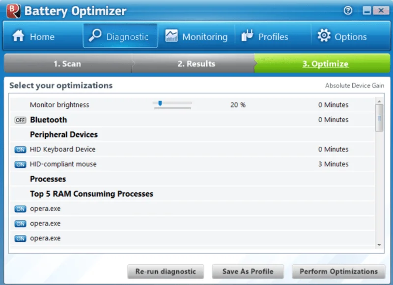 Battery Optimizer