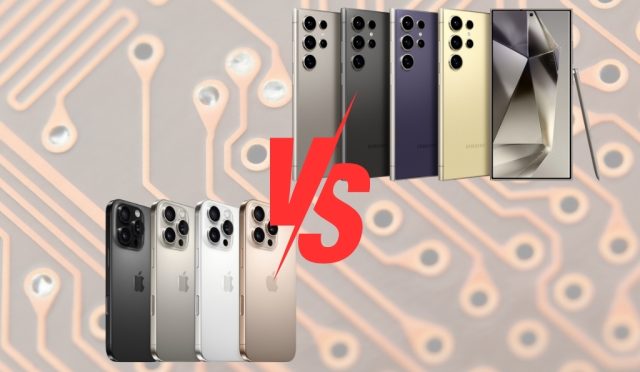 iPhone 16 Pro Max ve Galaxy S24 Ultra